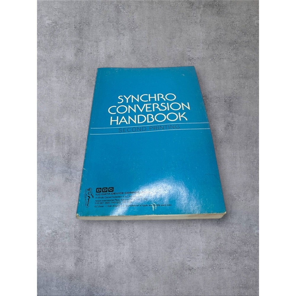 DDC Synchro Conversion Handbook Engineering Guide 1979 Blue Technical Manual